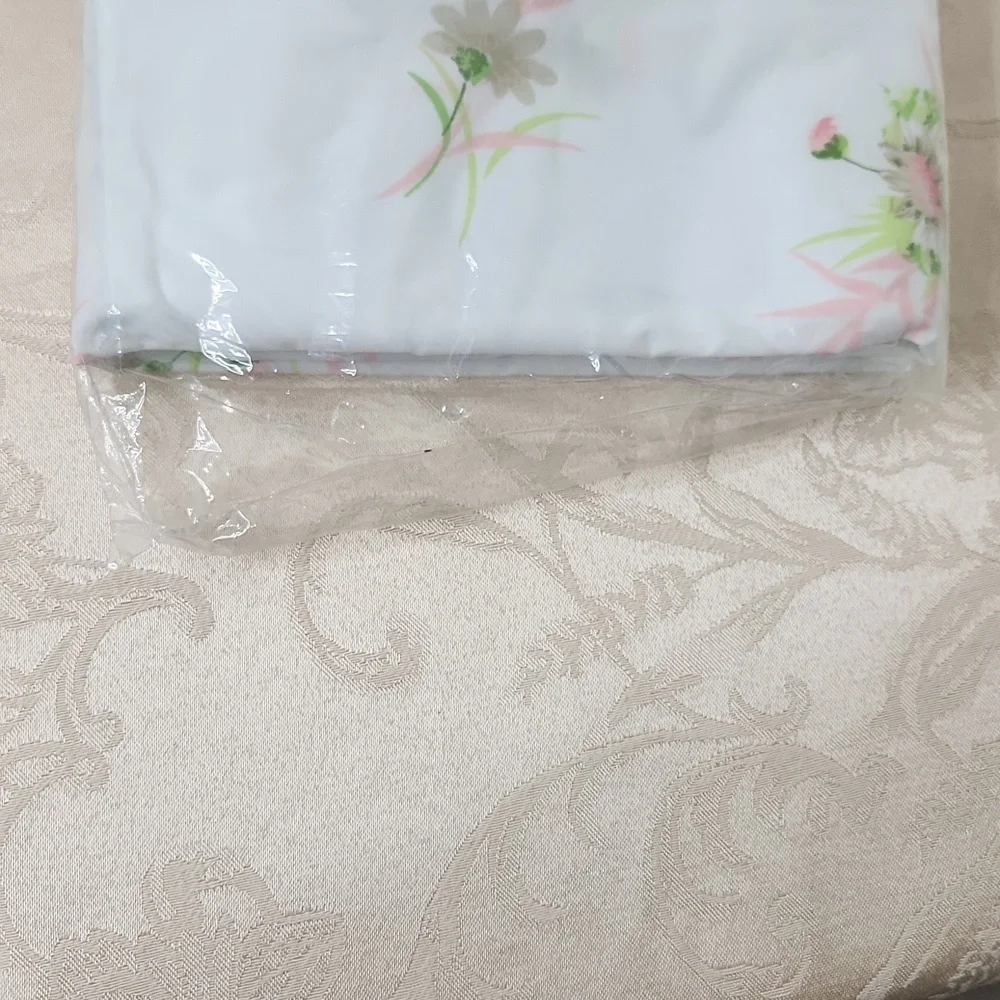 Vintage Wondercale by Springmade twin fitted sheet fresh daisies NWT